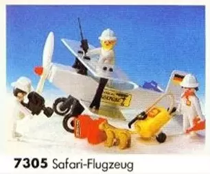 Playmobil COLOR - Safari Biplane for self-painting