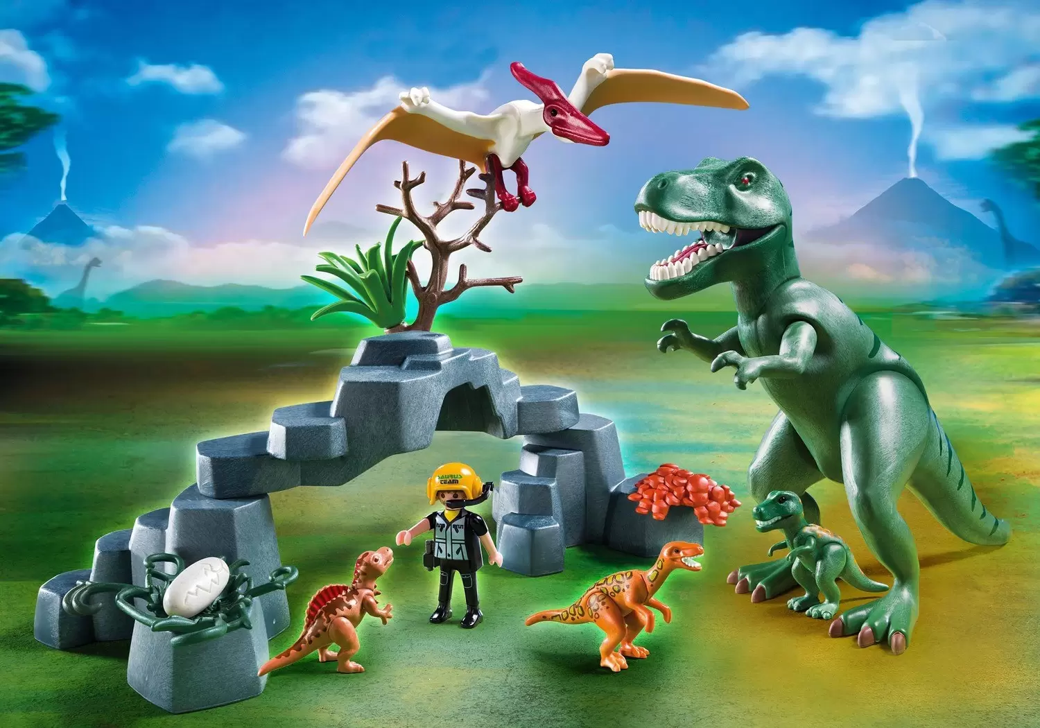 Playmobil dinosaures - Dinos play set
