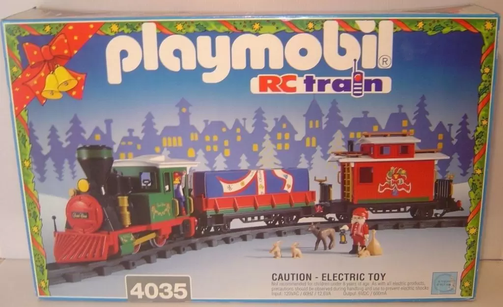 Playmobil Trains - Train de Noël Radio commandé