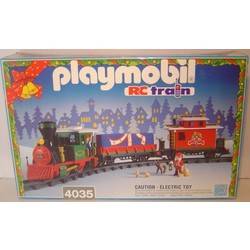 playmobil christmas train
