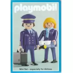 Pilot & Stewardess 