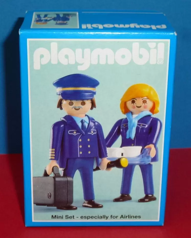 Playmobil Airport & Planes - Pilot & Stewardess \