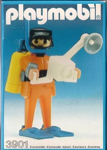 Playmobil Monde sous-marin - Plongeur avec appareil photo