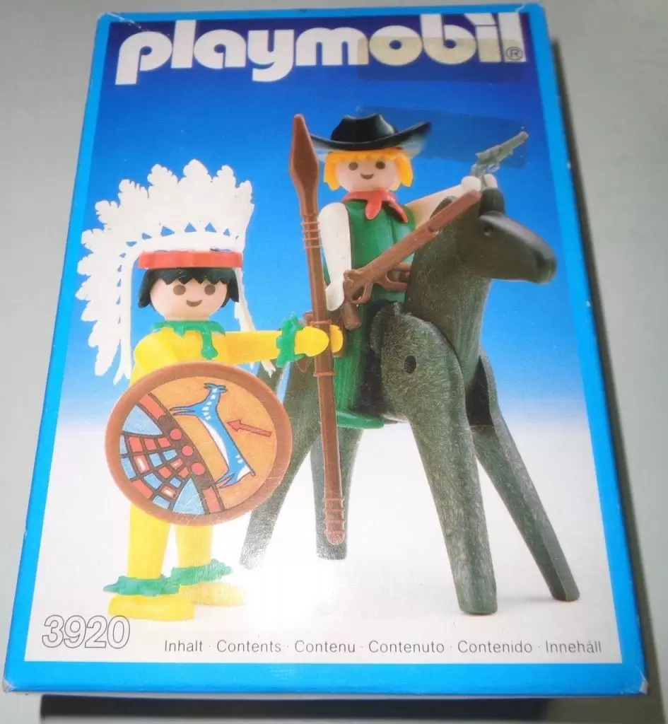 Far West Playmobil - Sheriff and indian