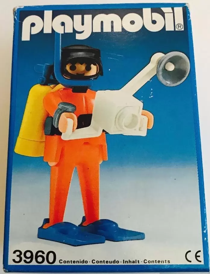 Playmobil underwater world - Scuba Diver with camera