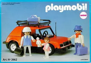 Playmobil in the City - Car with family