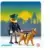 Policeman with Tracking Dog
