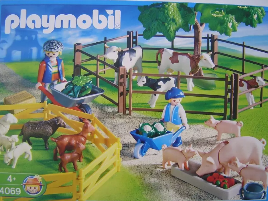 Playmobil Fermiers - Animaux de pâturage