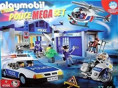 Police Playmobil - Police Mega-Set