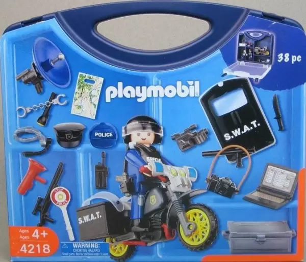 Playmobil Policier - Valisette de Police