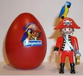Pirate Playmobil - pirate red egg