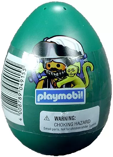 Pirate Playmobil - pirate green egg