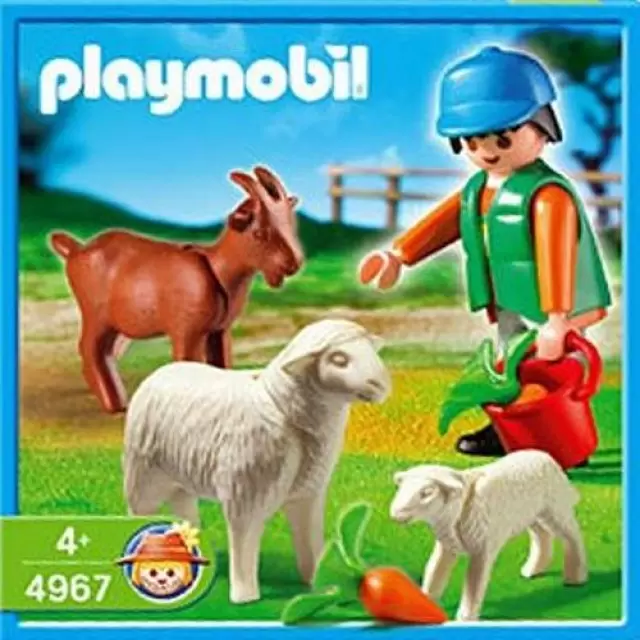 Playmobil Fermiers - Fermier et animaux