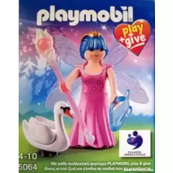 Play + give Fairy with swan
