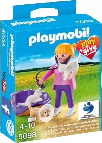 Playmobil Exclusifs : Play + Give - Vétérinaire