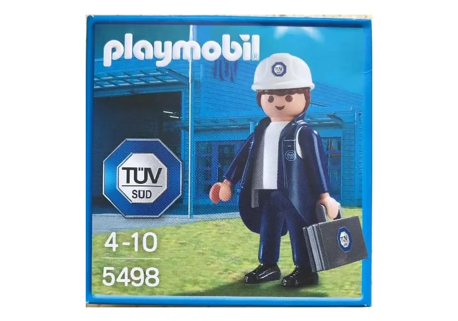 Playmobil dans la ville - Inspecteur des travaux TÜV SÜD