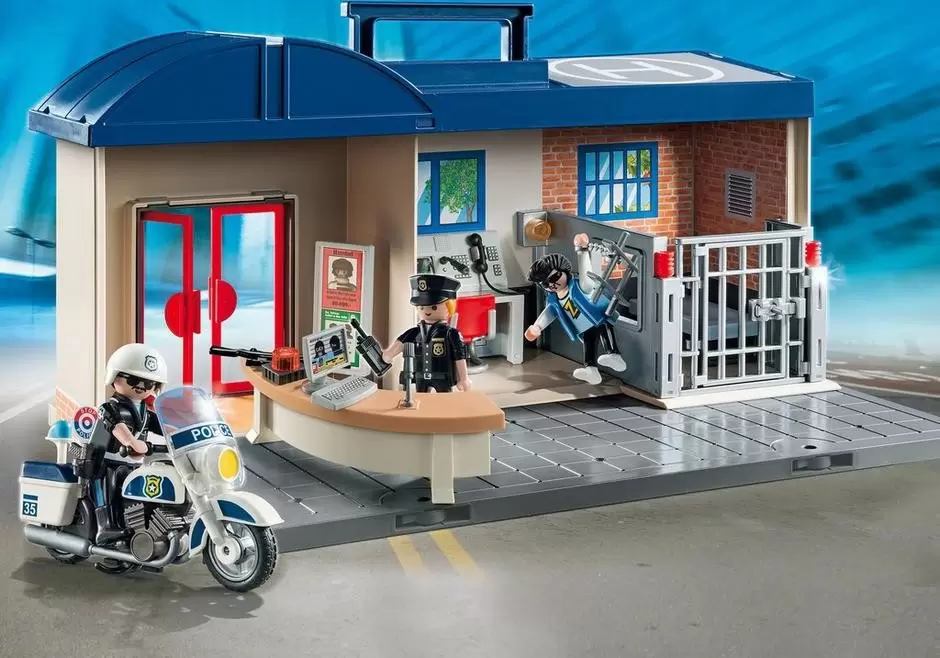 Police Playmobil - Take Along Police Station