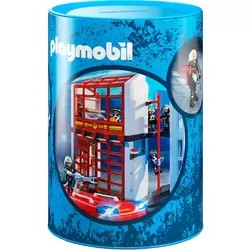 Tirelire Pompiers Playmobil