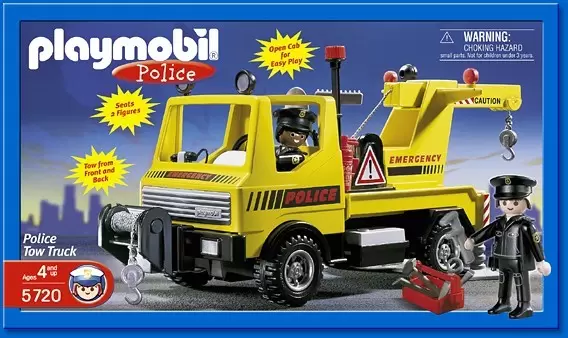 Playmobil Policier - Dépanneuse de police