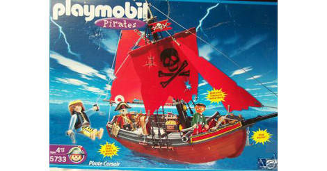 playmobil blackbeard's pirate ship