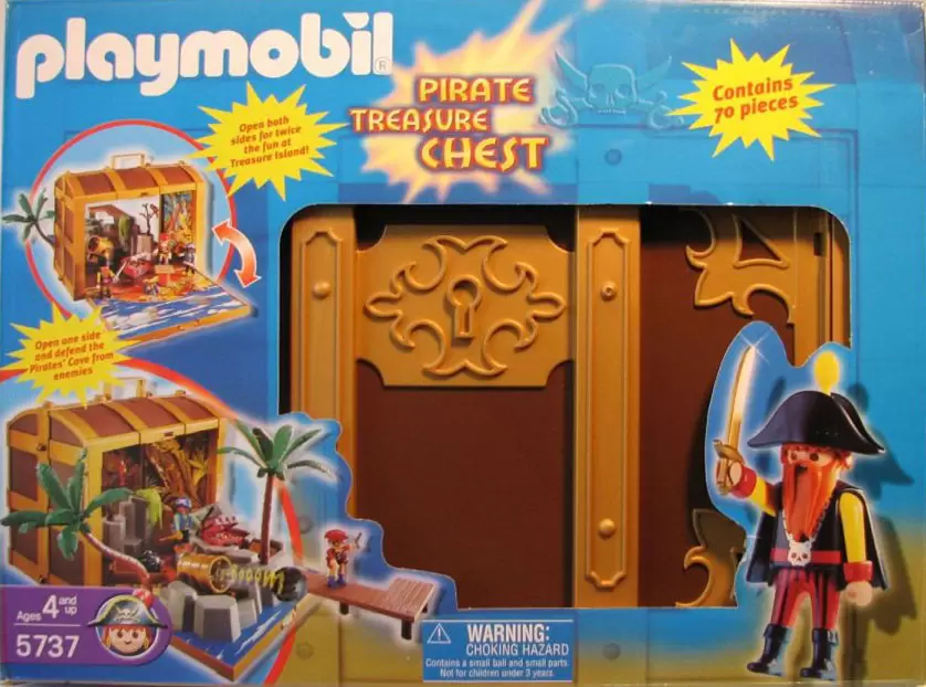 Pirate Playmobil - Pirate Treasure Chest