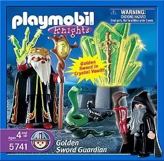 Playmobil Chevaliers - Golden Sword Guardian