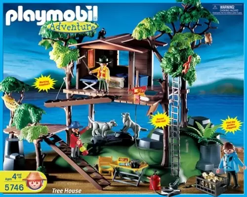 Playmobil Aventuriers - Maison dans les arbres