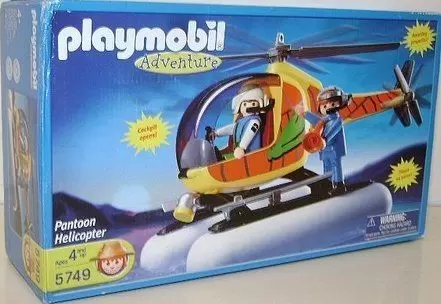 Playmobil Explorers - Pontoon Helicopter