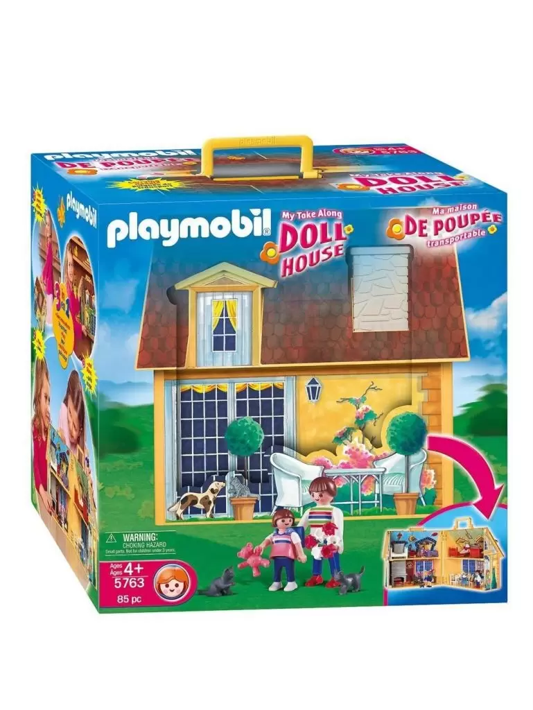 My Take Along Doll House - Playmobil Houses Furniture