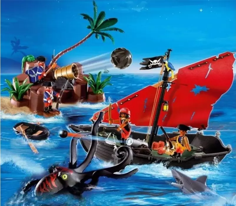 Pirate Playmobil - Pirates Super Set