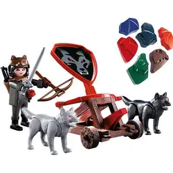 Wolf Knight & Fire catapult