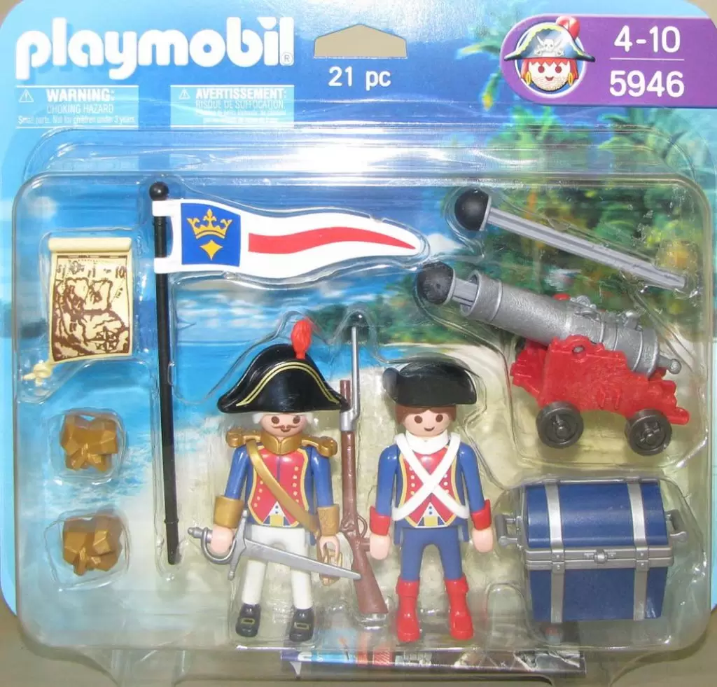 Playmobil Pirates - Duo pack soldats