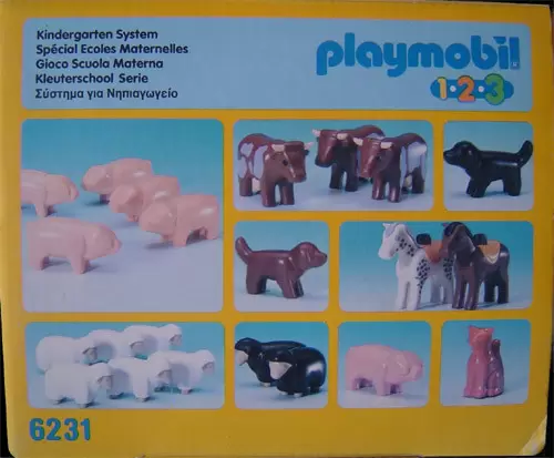 Playmobil 1.2.3 - Assorted Animals