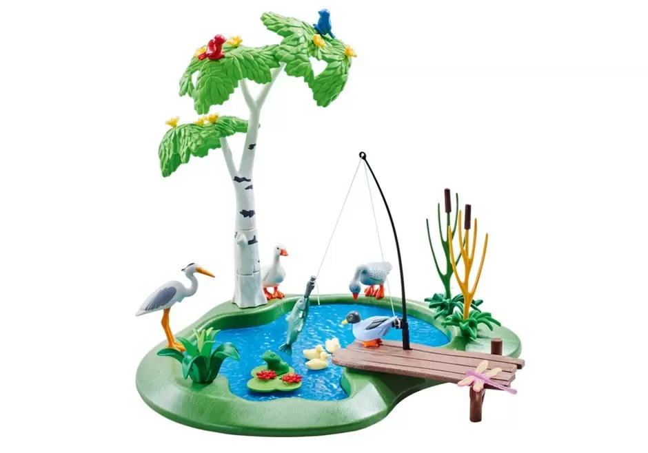 Playmobil Accessories & decorations - Angle pond