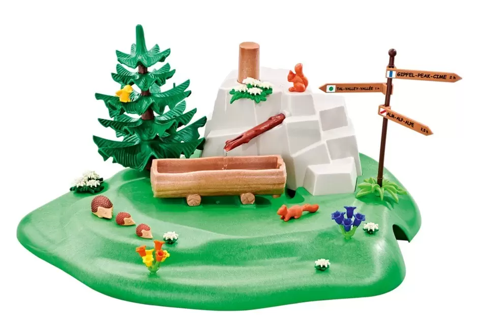 Accessoires & décorations Playmobil - Mountain source
