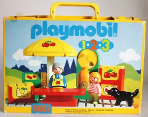 Playmobil 1.2.3 - Stand de marché