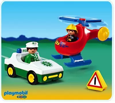 Playmobil 1.2.3 - Rescue Play Set
