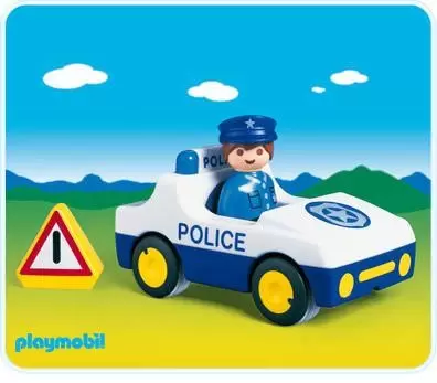 Playmobil 1.2.3 - Police Car