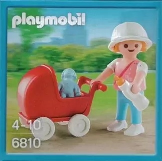 Playmobil dans la ville - Fille Avec Poussette