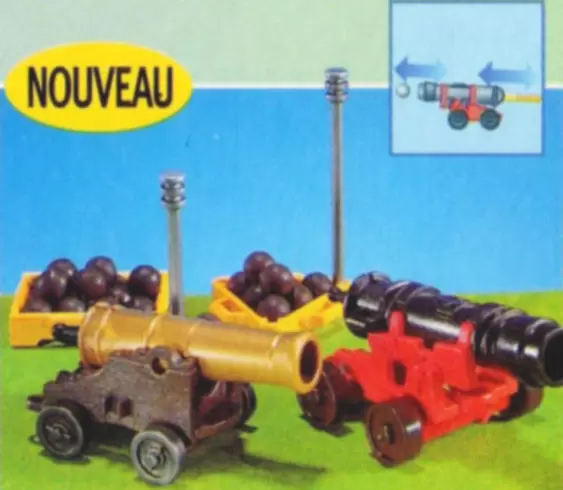 Accessoires & décorations Playmobil - 2 canons