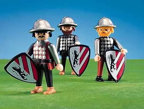 Playmobil Middle-Ages - 3 Castle Guards