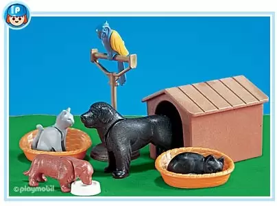 Plamobil Animal Sets - Family Pets
