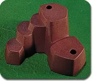 Playmobil Far West - Rocher Forme 2 (moyen) marron