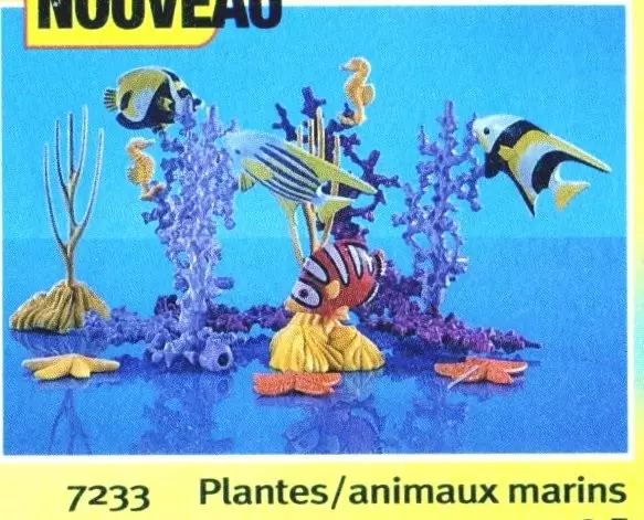 Playmobil Monde sous-marin - Plantes / Animaux Marin