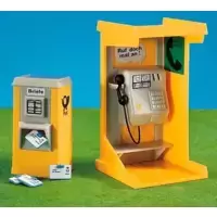 Telephone Booth and Mailbox