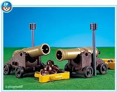 Playmobil Accessories & decorations - 2 cannons for pirate ship