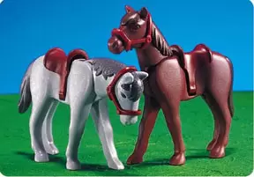 Playmobil Horse Riding - 2 Ponies