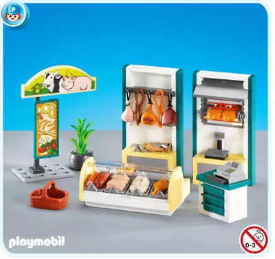 Playmobil in the City - Furnishings for Butcher Shop