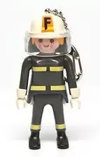 Porte clés Playmobil - Porte-clefs femme pompier