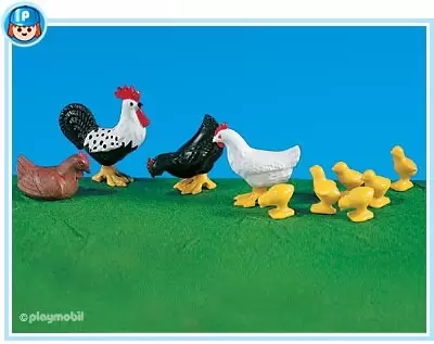 Playmobil Animaux - Poulets et poussins